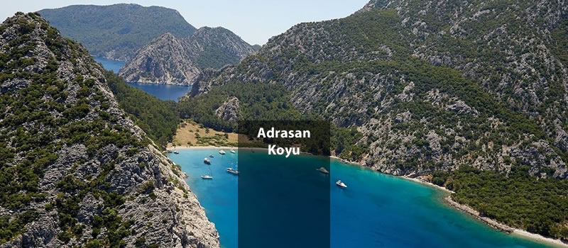 Antalya Adrasan-Bucht