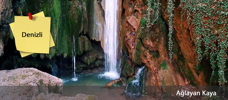 Der Weinende Felsen - Sakızcılar Asmaaltı Wasserfall