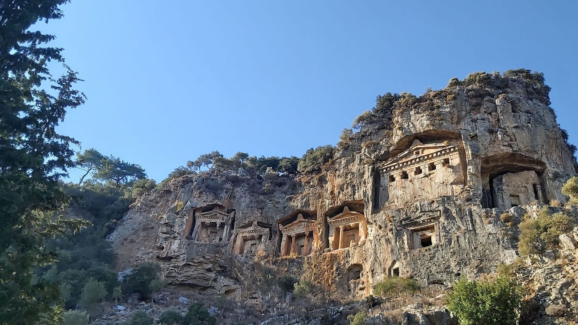 Our Journey Through History Kaunos Royal Tombs