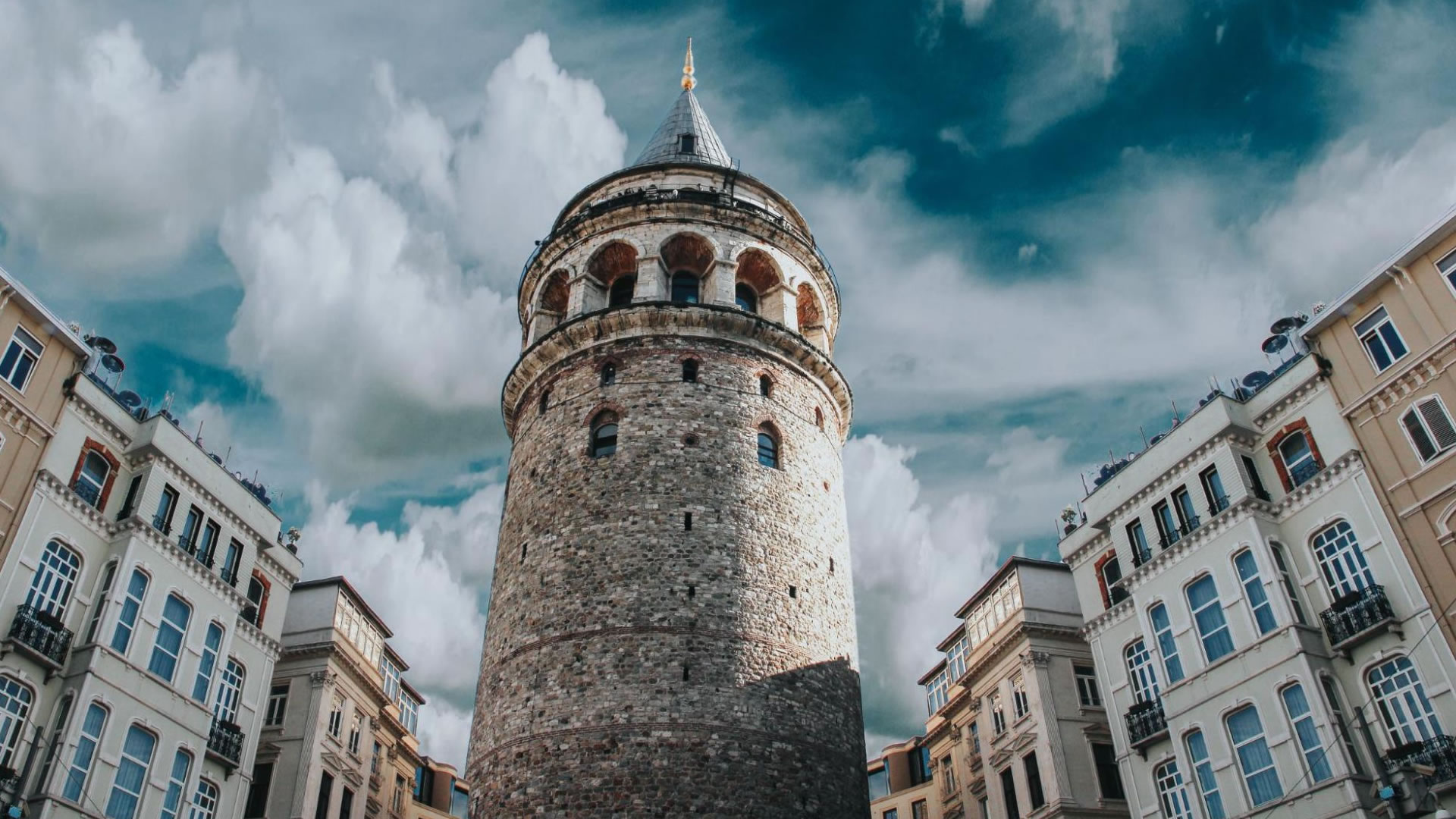 The Unique Vista of the Historic Galata Tower