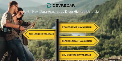 Drop Ücreti / Kiraladığınız Aracı Farklı Bir Yere İade Etme Ücreti.