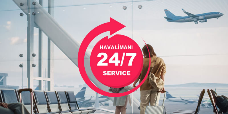 7/24 Havalimani Kiralik Arac Hizmeti